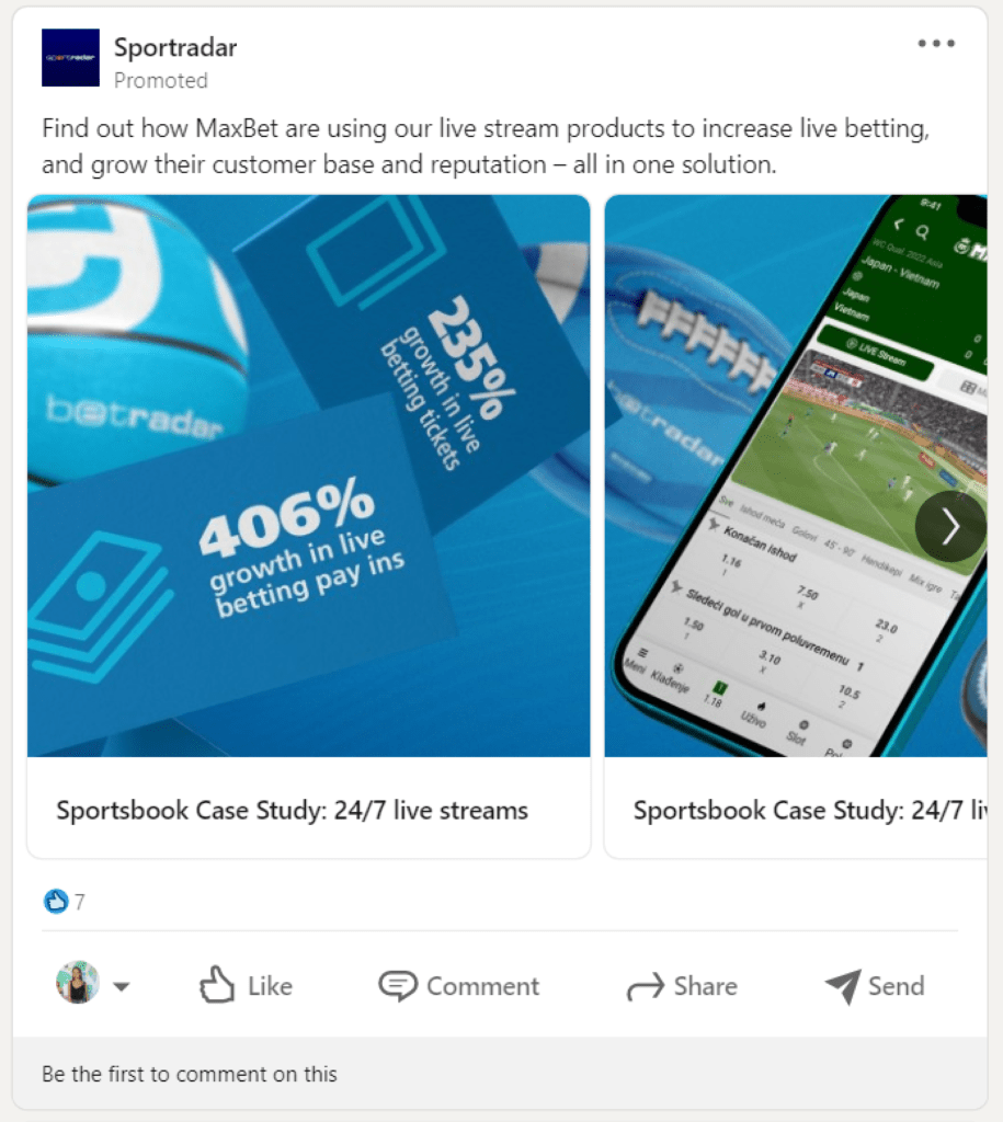 Linkedin Carousel Ad