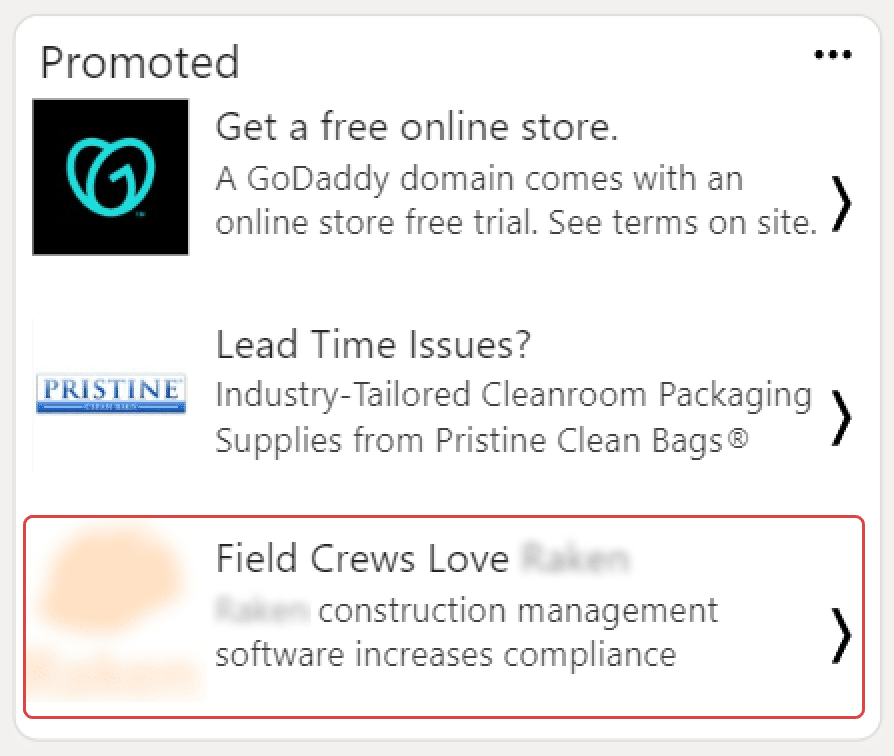 software linkedin ads