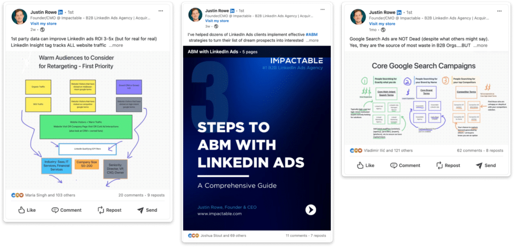 content that works best on LinkedIn